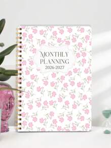 Trees 2025-2027 Monthly Planner Notebook, A5 Minimalist Weekly And Monthly Planner Academic Year Calendar Notebook, 32 Pages Office & School Supplies, Perfect Gifts Teacher Gifts,School Supplies,Back To School - Multicolor - View 2