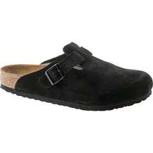 Boston Suede Unisex Shoes Size 38, Color: Black - Black Suede - View 6