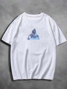 T-Shirt 333 Unisex 100% Cotton Streetwear New Release Shipping Various Colors!! - 白色 - 查看 2