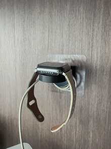 壁挂式支架兼容 支架，充电站底座充电器支架兼容 Watch Series Ultra/SE/11/10/9/8/7/6/5/4/3/2/1,49/45/46/44/42/41/40/38mm（不含充电器）