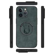 Funda con forma de U, de imitación de piel de oveja con cierre magnético. Compatible con los modelos 12 al 16 Plus, Pro y Pro. Un diseño elegante y sofisticado. Una excelente opción. - Colores mixtos 1 - Ver 5