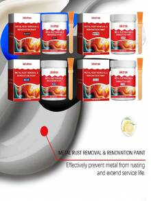 150g 水性防锈金属漆 - 防水防锈金属底漆，为铁门、楼梯、栏杆和各种金属表面提供持久保护 - 彩色 - 查看 7