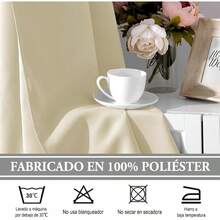 Curtains - Beige - View 6