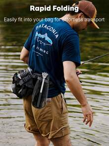 1 件伸缩手柄钓鱼抄网，有多种淡水尺寸可选，适合男士和女士，可伸缩 40-63 英寸，可折叠，耐用尼龙网，适合鳟鱼、鲤鱼和咸水钓鱼 - 白色 - 查看 7