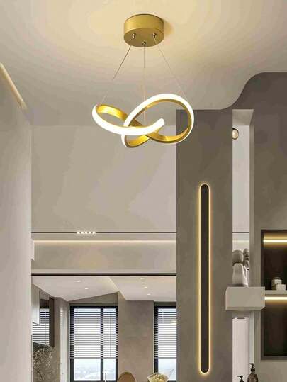 Đèn thả LED phong cách Bắc Âu, thích hợp cho phòng ăn, hành lang, phòng ngủ, phòng khách. Ánh sáng cá nhân hóa, sáng tạo, tối giản.