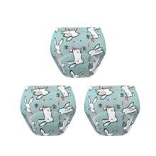 3/6pcs Newborn Potty Training Pants, Washable Toilet Training Underwear For Boys And Girls, 6-Layer Breathable All-Season Baby Cloth Diapers, Leak-Proof Absorbent Reusable Diaper Panties, Suitable For Baby Boys And Girls, Multiple Combinations, Essential Baby Items - Multicolor - View 18