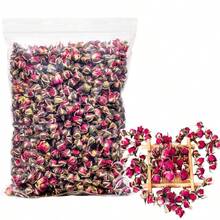 Rosa com borda dourada (1 peça)