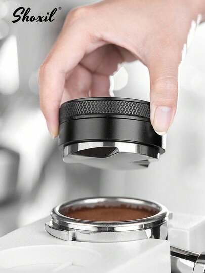 shoxil 1 pieza Distribuidor de polvo de café de 51mm/53mm/58mm, Herramienta de distribución de polvo de café expreso, Nivelador de polvo de café, Adecuado para portafiltros de café Breville de 51mm/53mm/58mm, Distribuidor/Nivelador profesional de polvo de café expreso