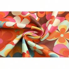 Mens 70s Shirt Long Sleeve Button Down Retro Disco Costume Hippie Outfit For Menhalloween - 嬉皮花卉-3 - 查看 4