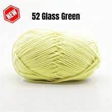 1 Stück 50g 5-fädiges Baumwollgarn, geeignet für DIY Taschenweben, Schals, Mützen, Pullover, Heimtextilien