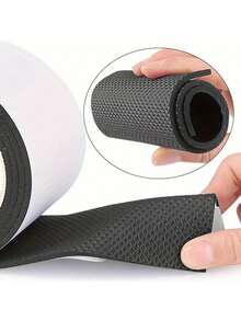 1卷PVC耐磨降噪鞋底贴，防滑自粘鞋垫，耐磨静音鞋底贴纸，高跟鞋静音贴纸，自粘鞋洞修补工具配件，适用于高跟鞋、运动鞋、凉鞋，鞋洞修补贴纸，鞋底保护垫 - 彩色 - 查看 2