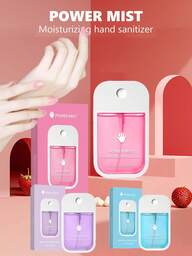 45ml Multi Flavor Portable Hand Washing Spray, Three In One Hand Disinfection Spray, Mild No Rinse Quick Drying Spray Helps Keep Skin Soft, Suitable For Mobile Hygiene - Mild Antibacterial Spray For Catering, Pets, Travel, Outdoor And Home Use - Personal Care Necessities