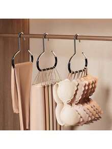 8 Counts Hat Organizer, Stainless Steel Hat Hangers Closet, Hat Rack Hat Holder Cap Organizer Baseball Caps, Scarf, Hat2025