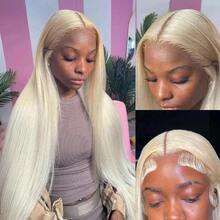 30Inch 40Inch 13x4 613 Straight Wigs 613 Honey Blonde Lace Front Human Hair Wigs 200 Density 13x4 Brazilian 13x6 613 Color Lace Frontal Wigs For Women - S613 - 查看 2