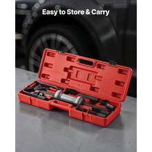 Dent Puller Kit, 10 Lbs 13-In-1 Slide Hammer Dent Removal Kit, Heavy-Duty Auto Body Truck Repair Automotive Damage Remover Tool Repair Frame With Carrying Case, Extension Rod, Non-Slip Handle - Black - View 7
