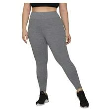 Kit Of 3 Plus Size Gym Leggings With Reinforced Stitching - Multicolor - View 5