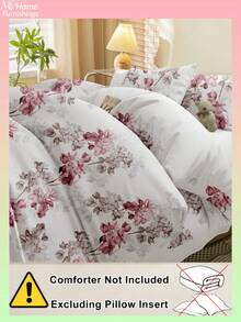 3-Piece Printed Bedding Set, 1 Duvet Cover And 2 Pillowcases, Soft And Comfortable Home Textiles, Skin-Friendly, Multiple Colors Available, Dorm Bedding For Boys And Girls, Simple And Fashionable Home Decor, Soft And Comfortable Bedroom Bedding, Fashionable Set, Machine Washable, No Filling, Back To School Bedding - White - View 7