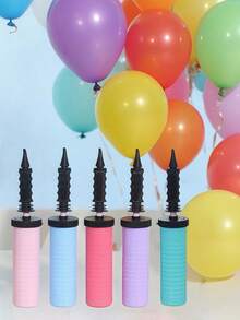 1pc Balloon Pump, Balloons Manual Pump For Party, Balloon Handheld Inflator For Latex And Foil Balloons, Mini Balloon Hand Pump Inflator, Hand Held Tool, Portable Balloon Inflator, Balloon Accessories, Hand Push Air Pump, Balloon Inflation Pump, Birthday Party Supplies, Wedding Party Supplies