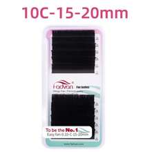 Fadvan Easy Fanning Eyelash 0.05/0.07/0.10 C/D 9-17mm 15-20mm Mix Extensions Blooming Eyelashes Flare Eyelashes Russian Volume Auto Fan Eyelashes Natural Cilia Silk Lashes, Natural, Lash Tech Supplies Lash Clusters, Eyelash Clusters, Individual Eyelashes, Lashes, Fake Lashes - C - View 10