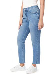 Kensie Jeans The Allie High-Rise Slim Straighthalloween - Pippa Wash - View 7
