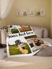 1 chiếc chăn in ảnh theo yêu cầu, chăn nỉ cá nhân hóa với ảnh và chữ, chăn trải giường, chăn in ảnh tùy chỉnh, chăn ảnh gia đình cá nhân hóa, chăn in hình tùy chỉnh, chăn đắp cá nhân hóa với hình ảnh, chăn ấm áp, quà tặng gia đình, quà cưới, quà Ngày của Mẹ, quà sinh nhật, sử dụng văn phòng. - Nhiều màu - Xem 7