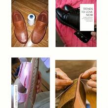 A Set Of Leather Sewing Awl Needle Kits, 1 Set Of Metal Hand Sewing Awls, Hand Needles For DIY Leather Crafts, Shoe And Bag Repair, Suitable For All Seasons - Gray - 1 Set (5 Pieces) - View 6