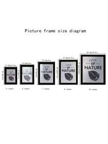 6pcs/Set Modern Minimalist Staircase Decor Painting, Corridor Wall Art Hanging Paintings, Random Photo Included