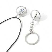 1/2 chiếc móc khóa hoa hồng xoay Jinx Arcane, mặt dây chuyền móc khóa hoa hồng xanh xoay, quà tặng hoàn hảo cho sinh nhật, ngày lễ, Halloween, Giáng sinh, đồ trang trí - Nhiều màu - Xem 6