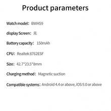 LIGE Fashionable New Smart Bracelet, Screen-Less Design, Waterproof, Multiple Exercise Modes, Exercise Tracking Records, Sleep Monitoring - Blue - View 9