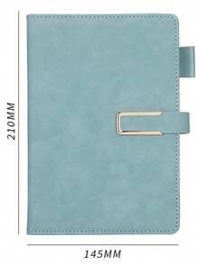 Customized Vintage A5 Leather Bound Notebook With Bookmark - Classic PU Leather Notebook For Business Meetings, College Students, Planner School Supplies - Multicolor - View 18
