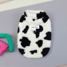 Cute & Warm Pet Clothes, Plush Bear Sleeveless Vest, Suitable For Small Dogs And Cats, Dog/Cat Sweater For Autumn/Winter, With Leash Ring For Easy Walking - Brown - View 4