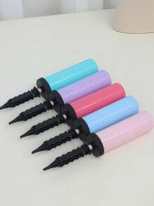 1pc Balloon Pump, Balloons Manual Pump For Party, Balloon Handheld Inflator For Latex And Foil Balloons, Mini Balloon Hand Pump Inflator, Hand Held Tool, Portable Balloon Inflator, Balloon Accessories, Hand Push Air Pump, Balloon Inflation Pump, Birthday Party Supplies, Wedding Party Supplies