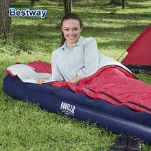 Bestway Bestway 67226/67225/67224/67223 One-Piece Air Mattress Foot Pump, Air Mattress Inflatable Bed, Home Portable Inflatable Bed, Mattress Camping Sleeping Mat, Portable Air Mattress Bed, Inflatable Air Bed, Air Mattress