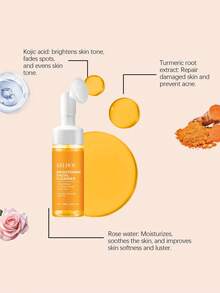 Sữa rửa mặt se khít lỗ chân lông nghệ 100ml, kem làm sạch da mặt với nghệ và axit glycolic, làm sạch dầu thừa, dưỡng ẩm da mà không gây khô căng, giảm mụn đầu đen, cải thiện kết cấu da, làm sáng da, tẩy tế bào chết nhẹ nhàng, mang lại làn da trẻ trung rạng rỡ. - Sữa rửa mặt nghệ se khít lỗ chân lông - Xem 7