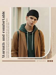 3 Pieces Beanie Watch Hat Roll-Up Edge Skullcap Fisherman Beanie For Women Men Watch Hat Roll Up Edge Skullcap Fisherman Beanie Unisex