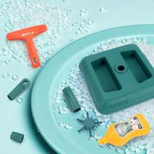 Children's Cleaning Tool Play Set Toy With Stand, Realistic Housework Simulation, Pretend Play Broom, Mop, Role Play Props Gift For Boys And Girls (Some Parts Are Sent Random Colors)