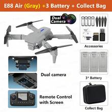 TOKQI 2025 Entry-Level Drone - Supports WiFi, Foldable RC Drone With 360° Stunt Flips, Dual Cameras, Protective Frame & Accessories | Ideal Gift For Outdoor Flying, Christmas, Halloween And Thanksgiving - Multicolor - View 15