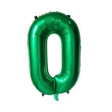 40 Inch Green Number Balloon 4, Large Number Foil Balloons Mylar For Girl Boy Birthday Party Celebration Decorations Supplies, Digital Balloons For Wedding Anniversary Events Decorations