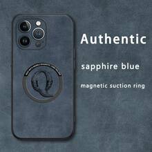Funda para teléfono móvil con diseño de la letra Q, hecha de imitación de piel de oveja y con cierre magnético. Compatible con los modelos 12 al 16 Plus, Pro y Pro. Presume de un aspecto elegante y de alta calidad, lo que la convierte en una excelente opción. - Colores mixtos 1 - Ver 3