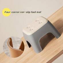 Modern Minimalist Creative Home Stackable Stool, Thickened Type, Stackable, Space-Saving Home Shoe Changing Anti-Slip Stool, Suitable For Home, Office, And Outdoor Use.