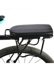 Bicycle Seat Cushion, Comfortable For Carrying People, Saddle With Buckle Seat Cushion Accessories, Mountain Bike Rear Shelf Seat Cushion