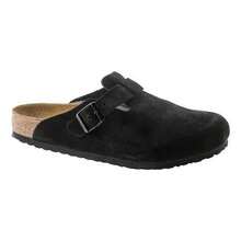Boston Suede Unisex Shoes Size 38, Color: Black - Black Suede - View 9