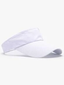 1pc Breathable Sun Hat: Ideal For Running, Marathon, Tennis And Other Sports. Suitable For Both Men And Women. Perfect For Daily Wear In Spring And Summer. Please Confirm The Size When Purchasing, As There May Be A 1-2 Cm Difference From The Actual Product.