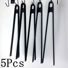 1 件硅胶食物夹，带/不带支架，V 型烧烤夹，适用于牛排、自助餐、面包等全包食物 - 彩色 - 查看 23