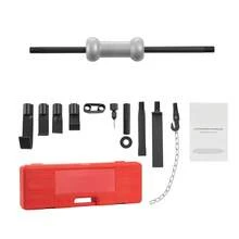 Dent Puller Kit, 10 Lbs 13-In-1 Slide Hammer Dent Removal Kit, Heavy-Duty Auto Body Truck Repair Automotive Damage Remover Tool Repair Frame With Carrying Case, Extension Rod, Non-Slip Handle - Black - View 8