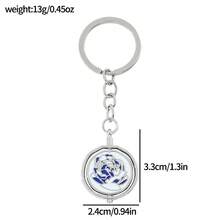 1/2 chiếc móc khóa hoa hồng xoay Jinx Arcane, mặt dây chuyền móc khóa hoa hồng xanh xoay, quà tặng hoàn hảo cho sinh nhật, ngày lễ, Halloween, Giáng sinh, đồ trang trí - Nhiều màu - Xem 10