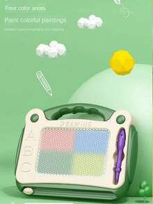 1pc Colorful Magnetic Drawing Board, Painting Board, Writing Board For Children 3+ Years Old - Multicolor - View 4