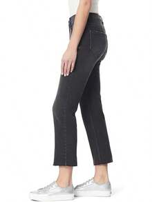 Kensie Jeans The Allie High-Rise Slim Straighthalloween - Aurora Wash - View 4
