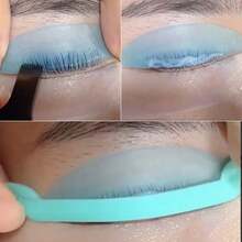2 Pairs/4 Pieces Regular Soft Eye Pads, Can Be Used As Eye Masks, Soft And Reusable, Ultra-Thin Eyelash Lifting Pads, Great Helper For Eyelash Curling And Eyelash Extension, Eyelash Makeup Tool Pads (Multiple Colors) - Multicolor - View 4