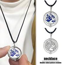 1/2 chiếc móc khóa hoa hồng xoay Jinx Arcane, mặt dây chuyền móc khóa hoa hồng xanh xoay, quà tặng hoàn hảo cho sinh nhật, ngày lễ, Halloween, Giáng sinh, đồ trang trí - Nhiều màu - Xem 7